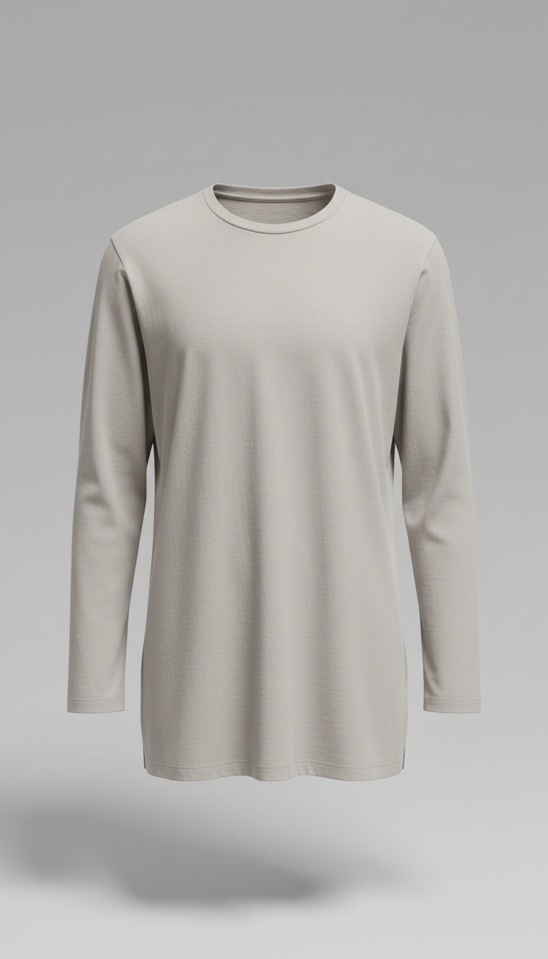 Technical Blend Tee With Matte Finish
